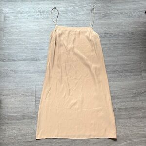 Kamperett Silk Short Slip Dress XS